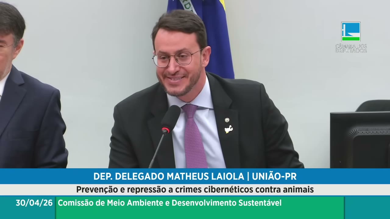 Vídeo do evento em 1:18:33