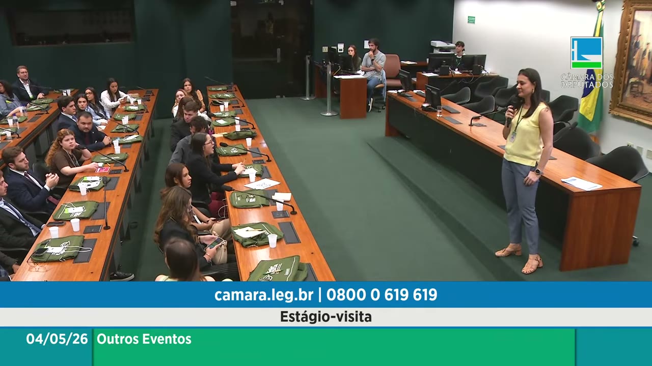 Vídeo do evento em 56:15