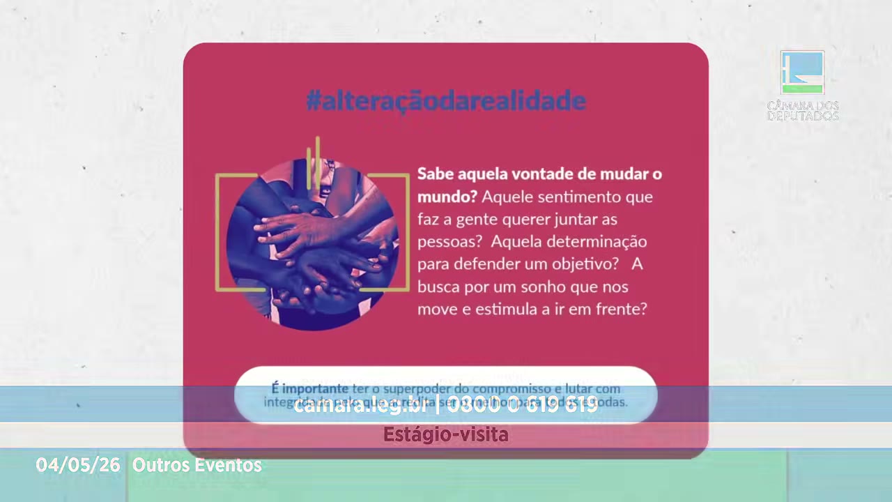 Vídeo do evento em 57:36
