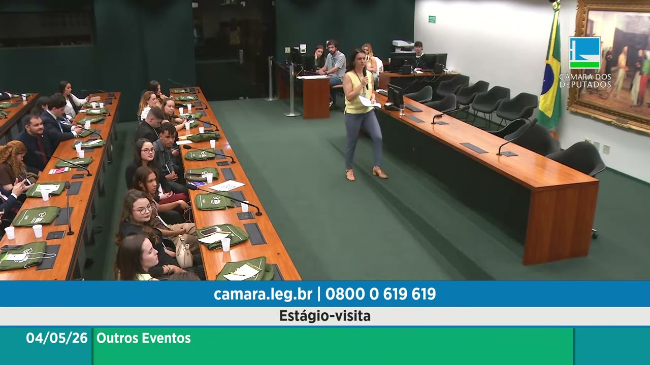Vídeo do evento em 1:16:32