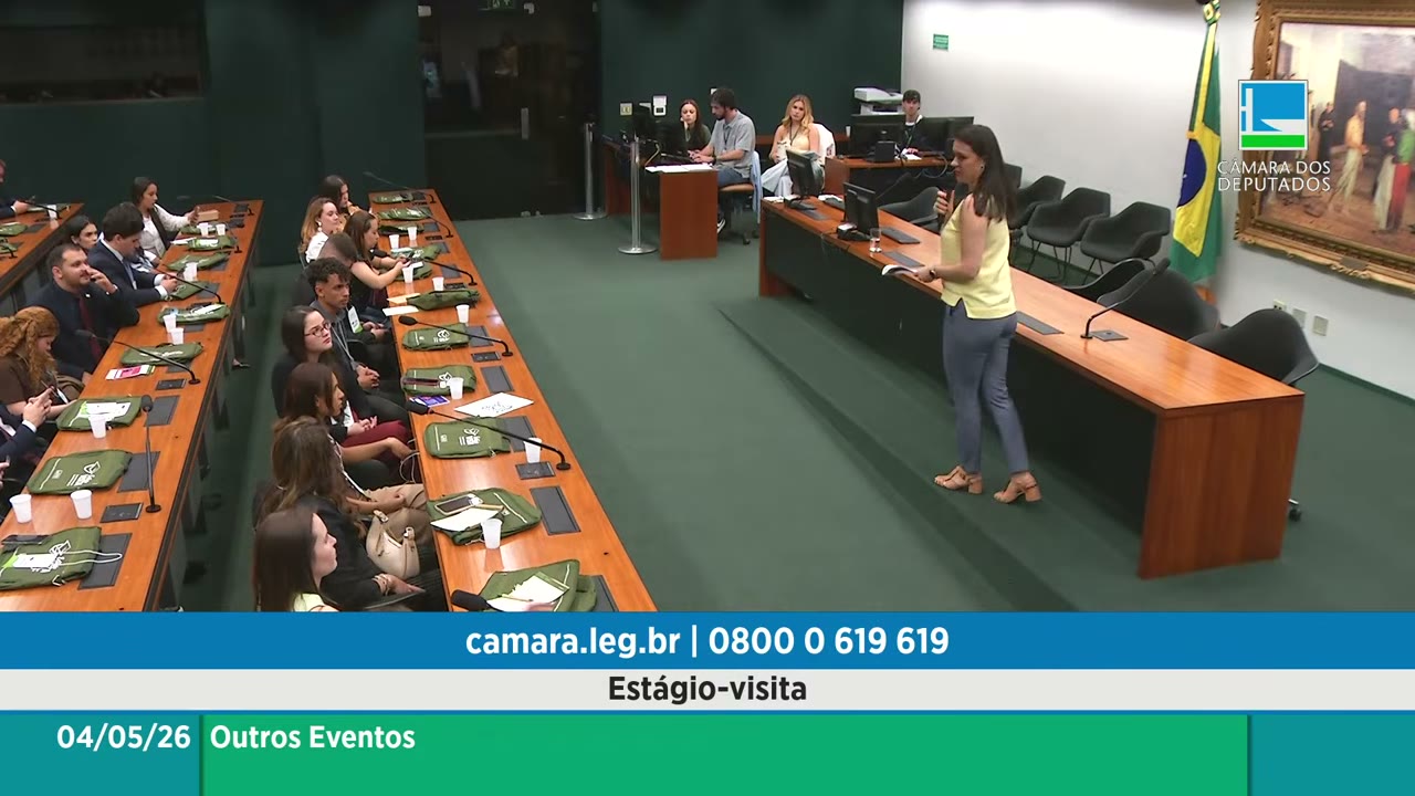 Vídeo do evento em 1:16:44