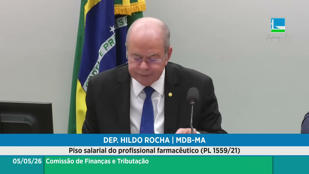 Vídeo do evento em 1:05:44