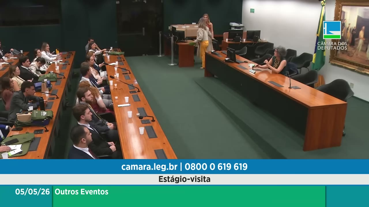 Vídeo do evento em 1:05:10