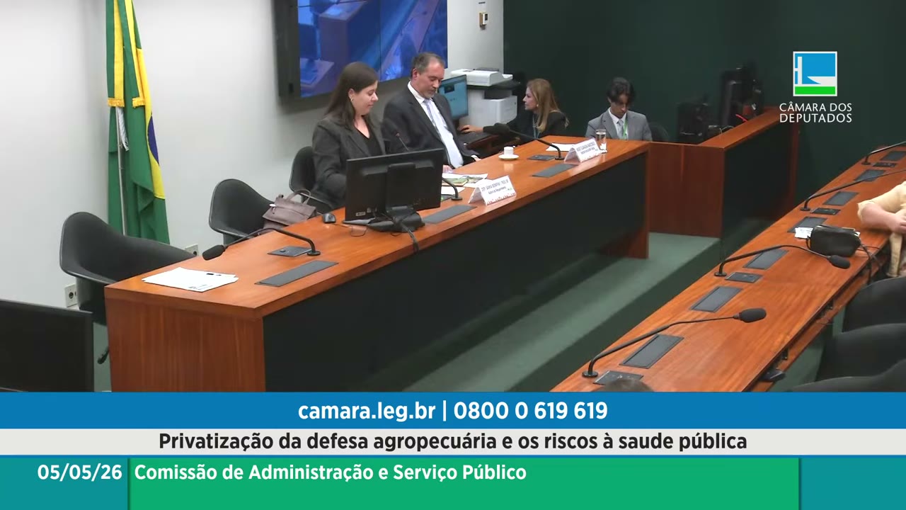 Vídeo do evento em 1:05:48