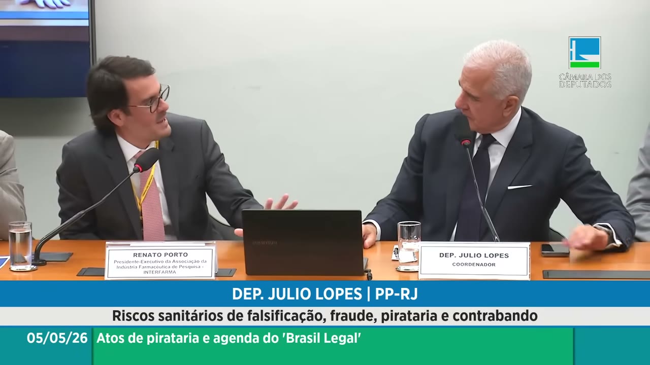 Vídeo do evento em 1:03:24