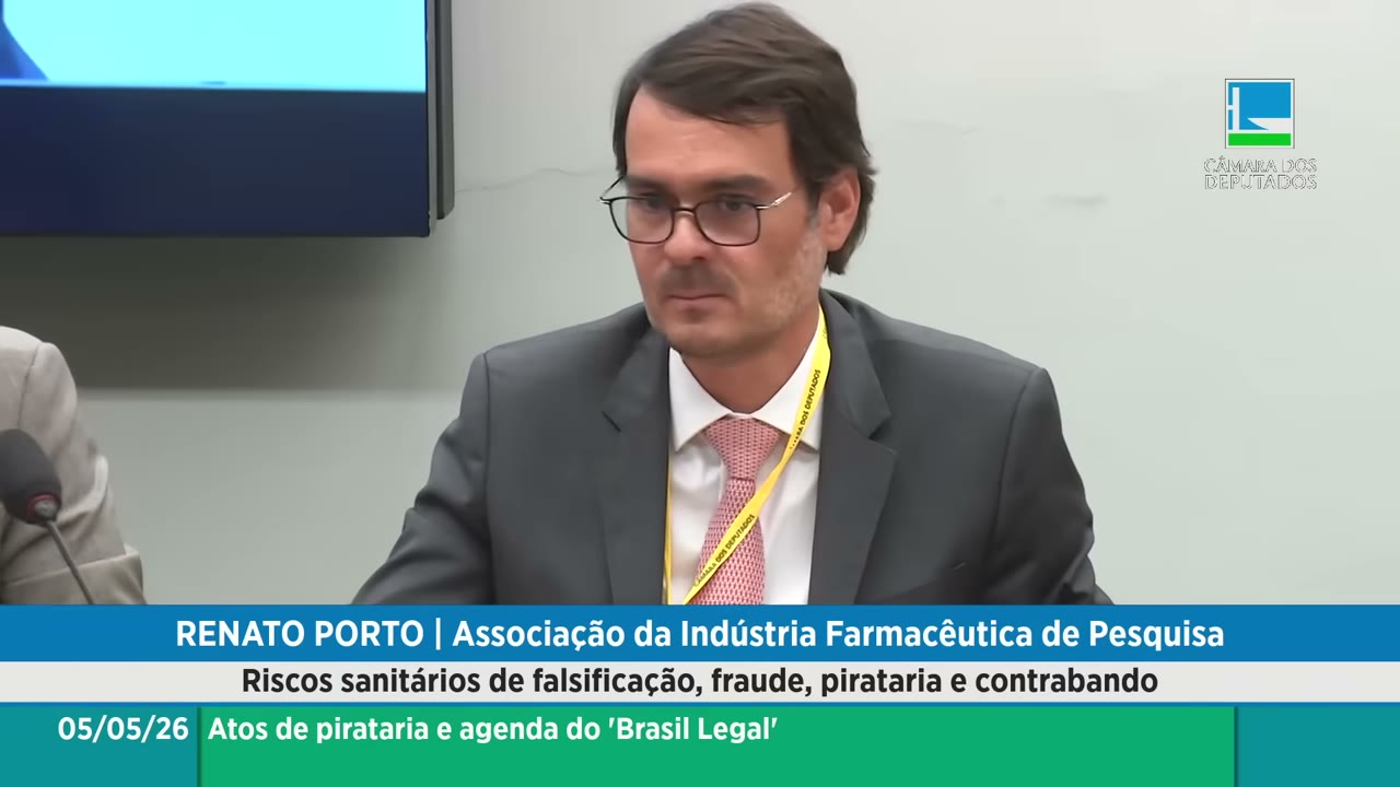 Vídeo do evento em 1:05:24