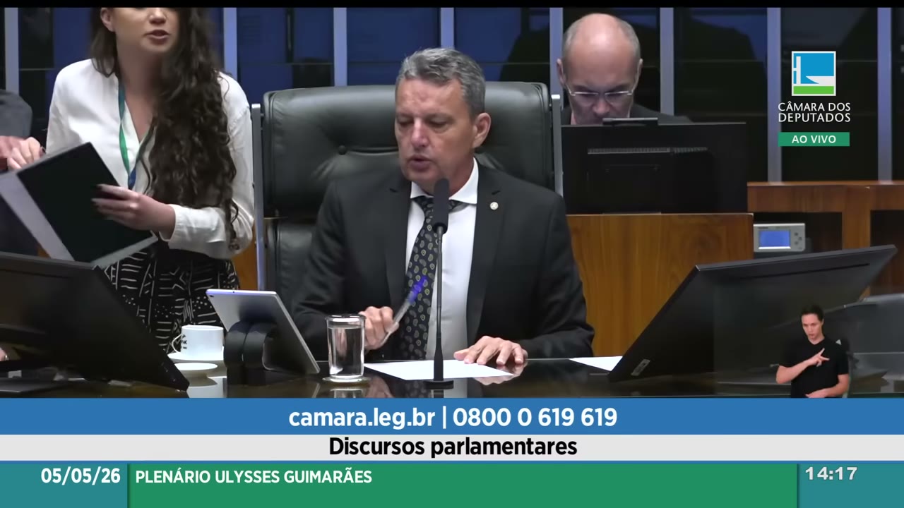 Vídeo do evento em 8:12