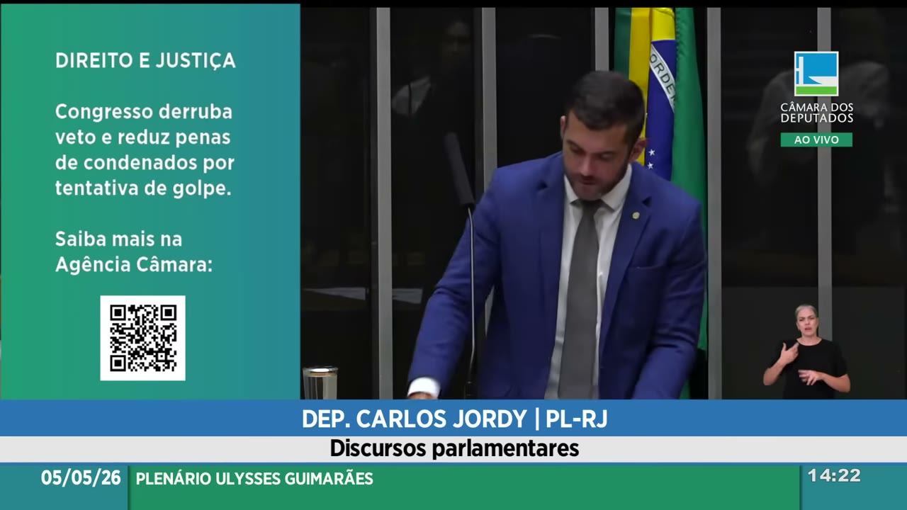 Vídeo do evento em 14:04