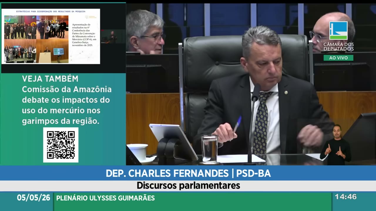 Vídeo do evento em 37:52