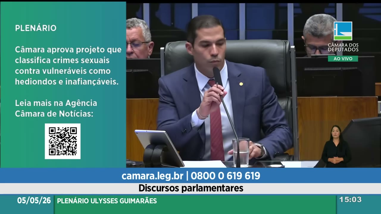 Vídeo do evento em 54:24