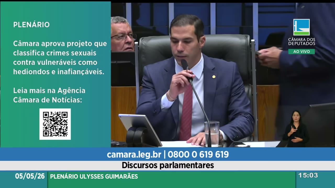 Vídeo do evento em 54:47