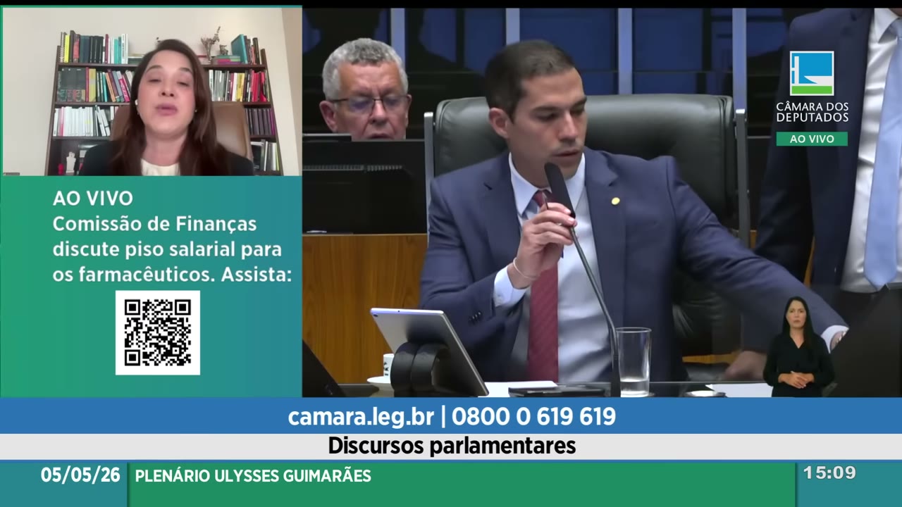 Vídeo do evento em 1:00:28