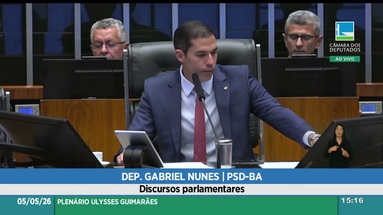 Vídeo do evento em 1:08:00