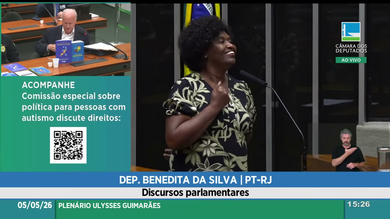 Vídeo do evento em 1:17:36