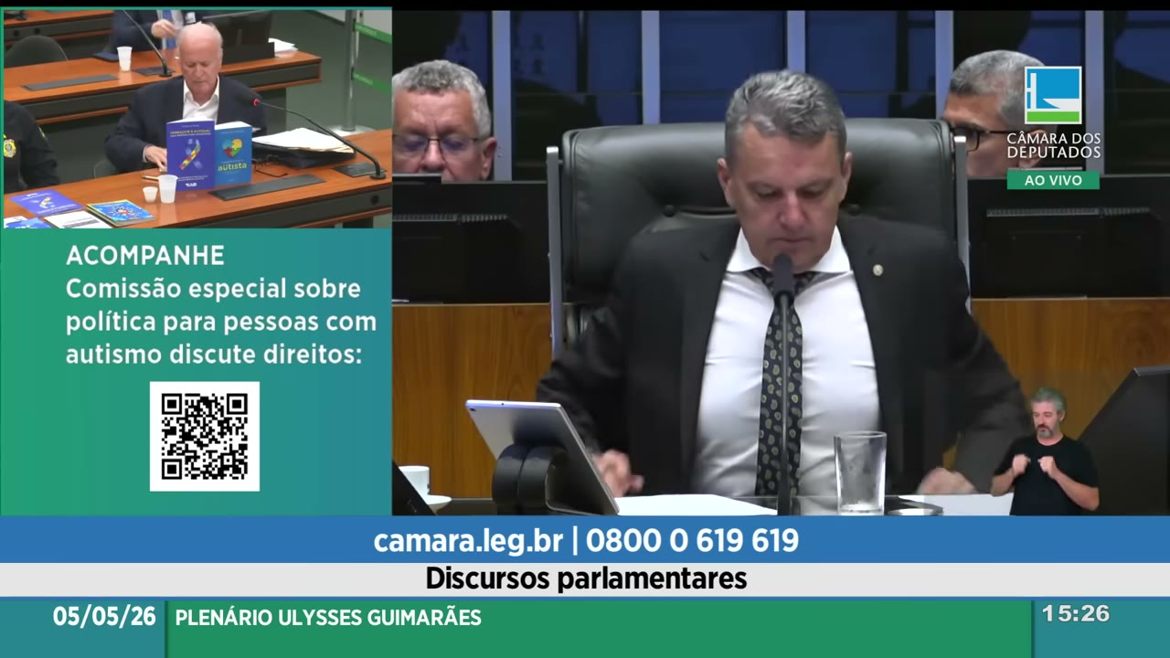 Vídeo do evento em 1:17:48