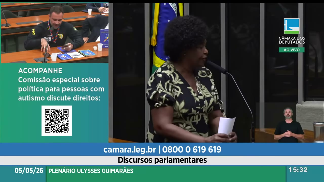 Vídeo do evento em 1:23:10