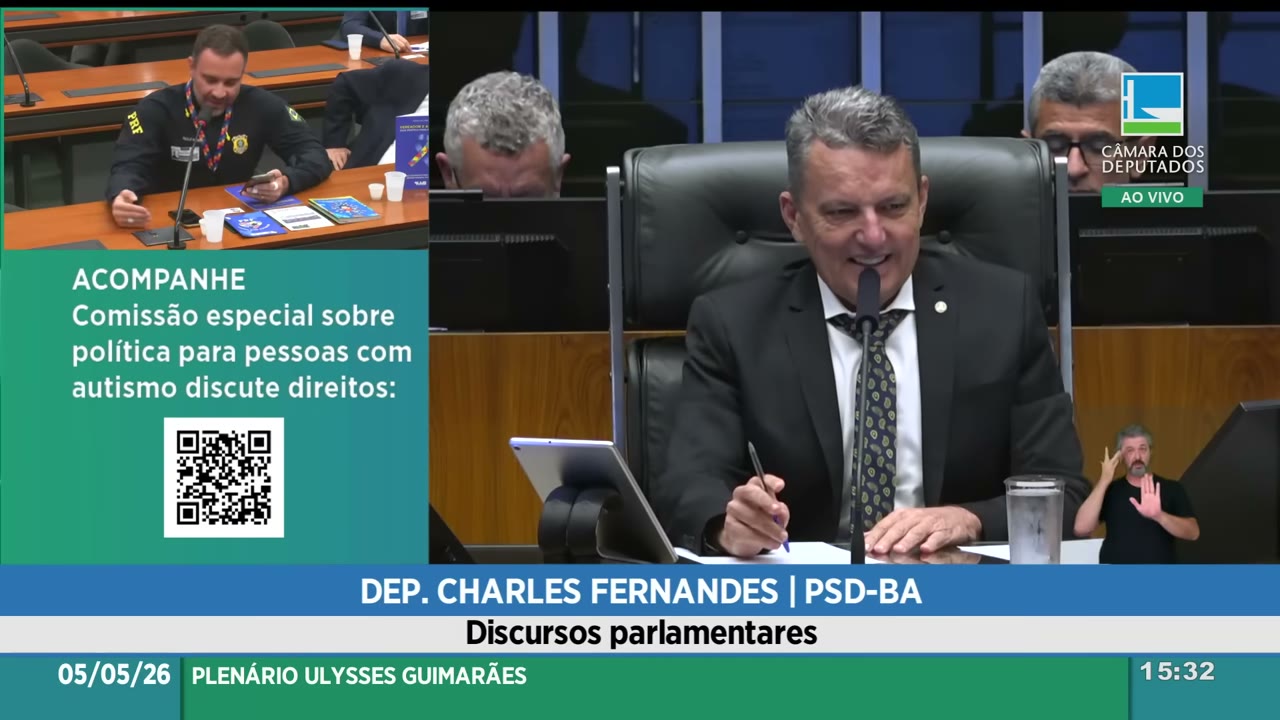 Vídeo do evento em 1:23:21