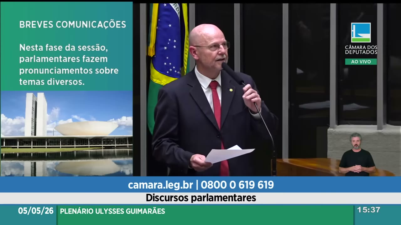 Vídeo do evento em 1:28:35