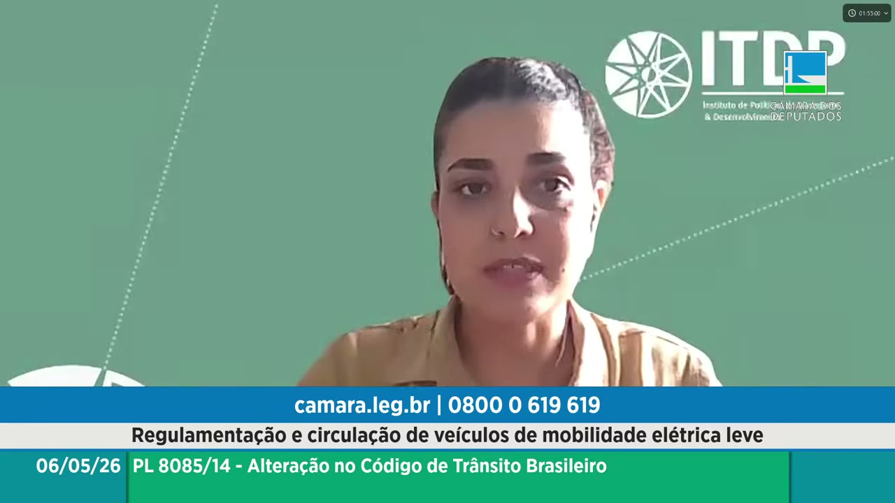 Vídeo do evento em 1:06:07