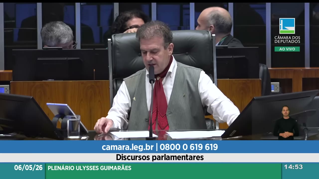 Vídeo do evento em 26:13