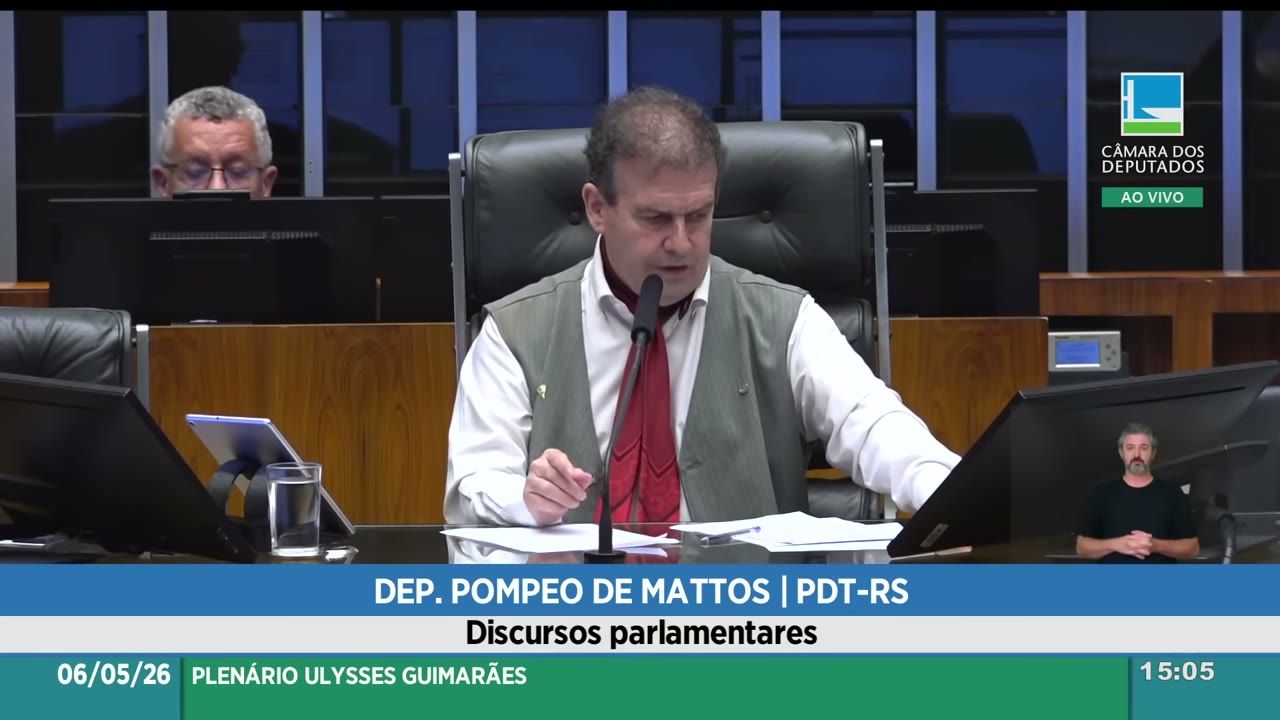 Vídeo do evento em 38:17