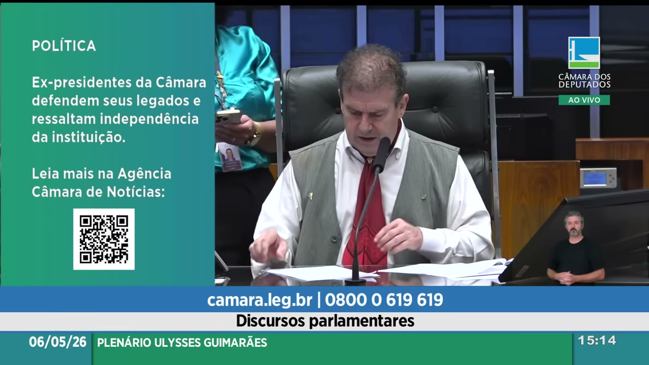 Vídeo do evento em 46:37
