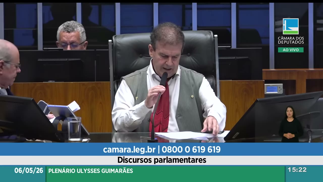 Vídeo do evento em 55:05
