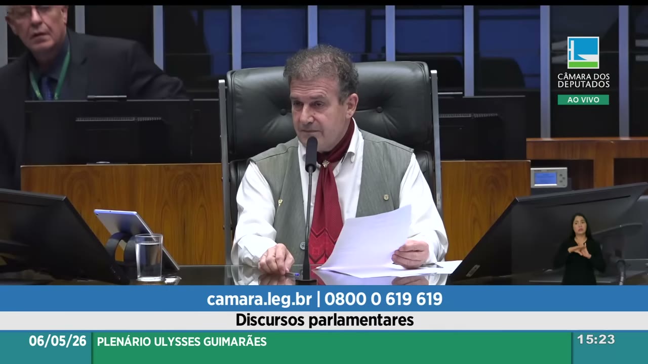 Vídeo do evento em 55:49