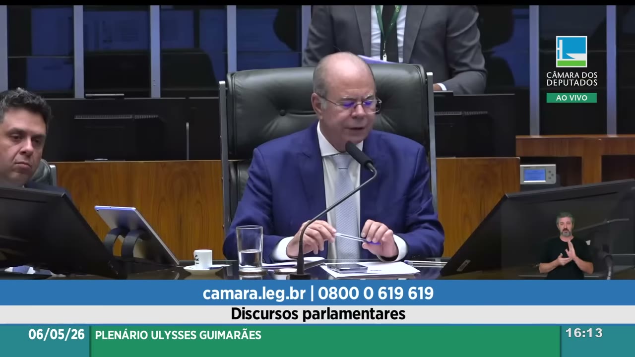 Vídeo do evento em 1:46:29