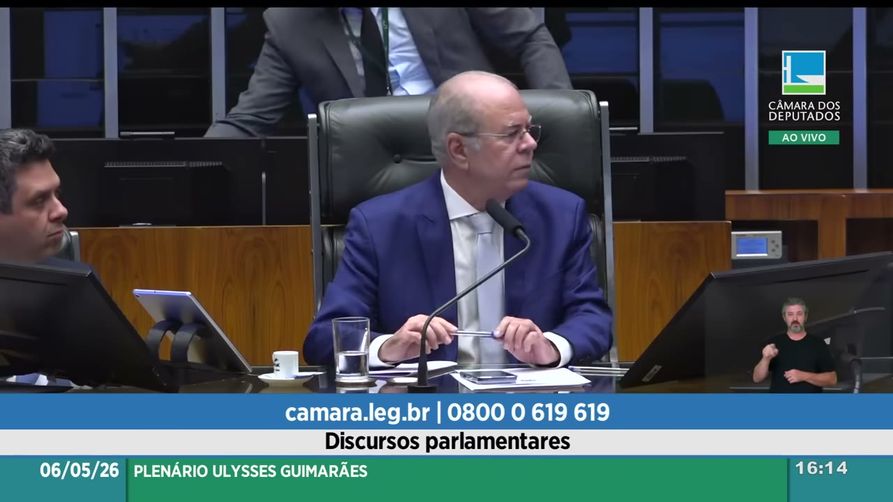 Vídeo do evento em 1:46:37