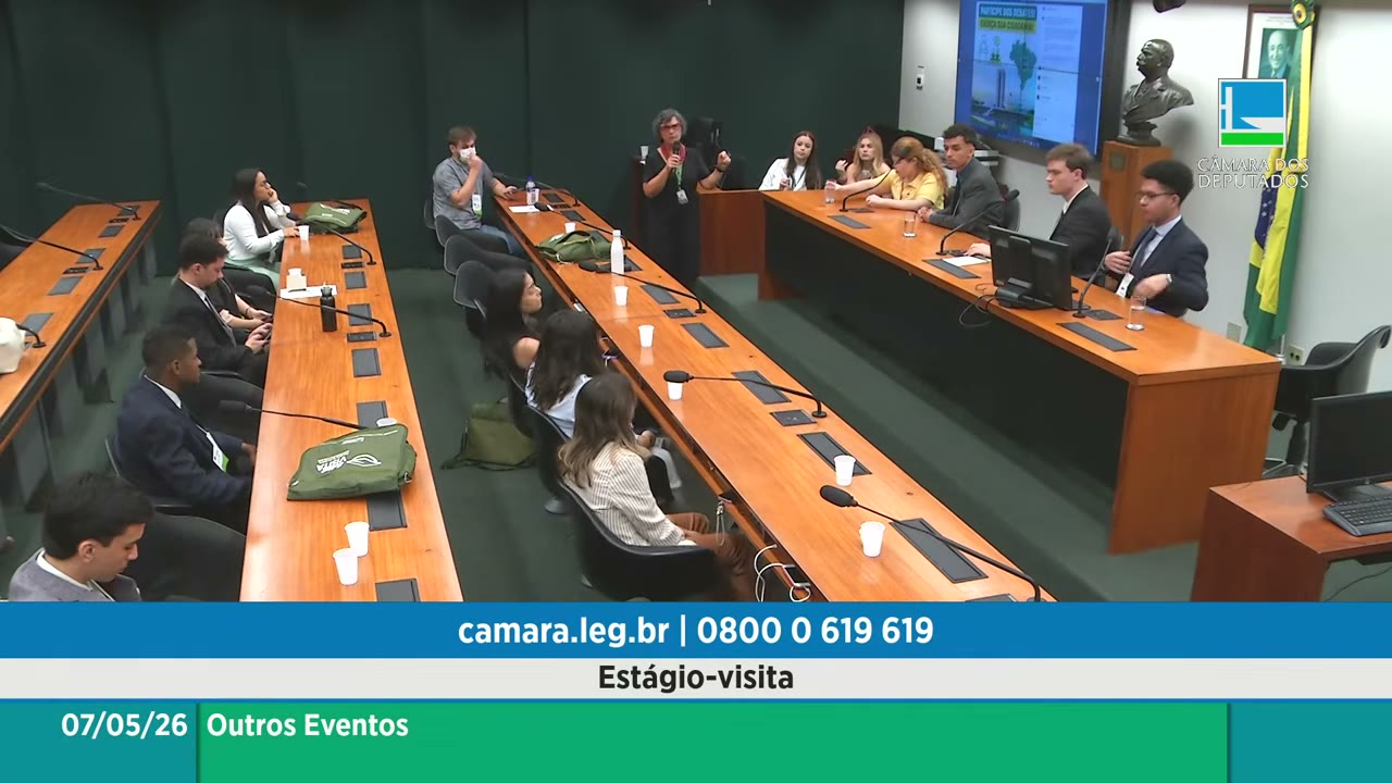 Vídeo do evento em 1:01:56