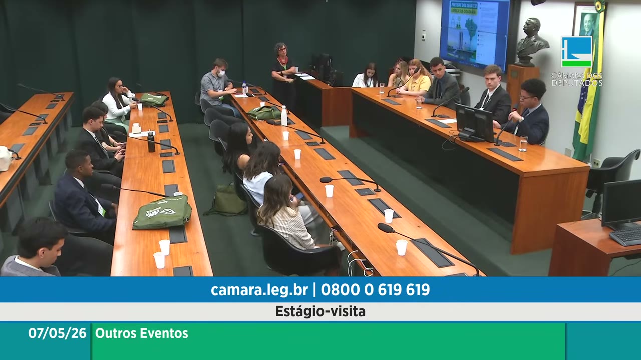 Vídeo do evento em 1:02:19