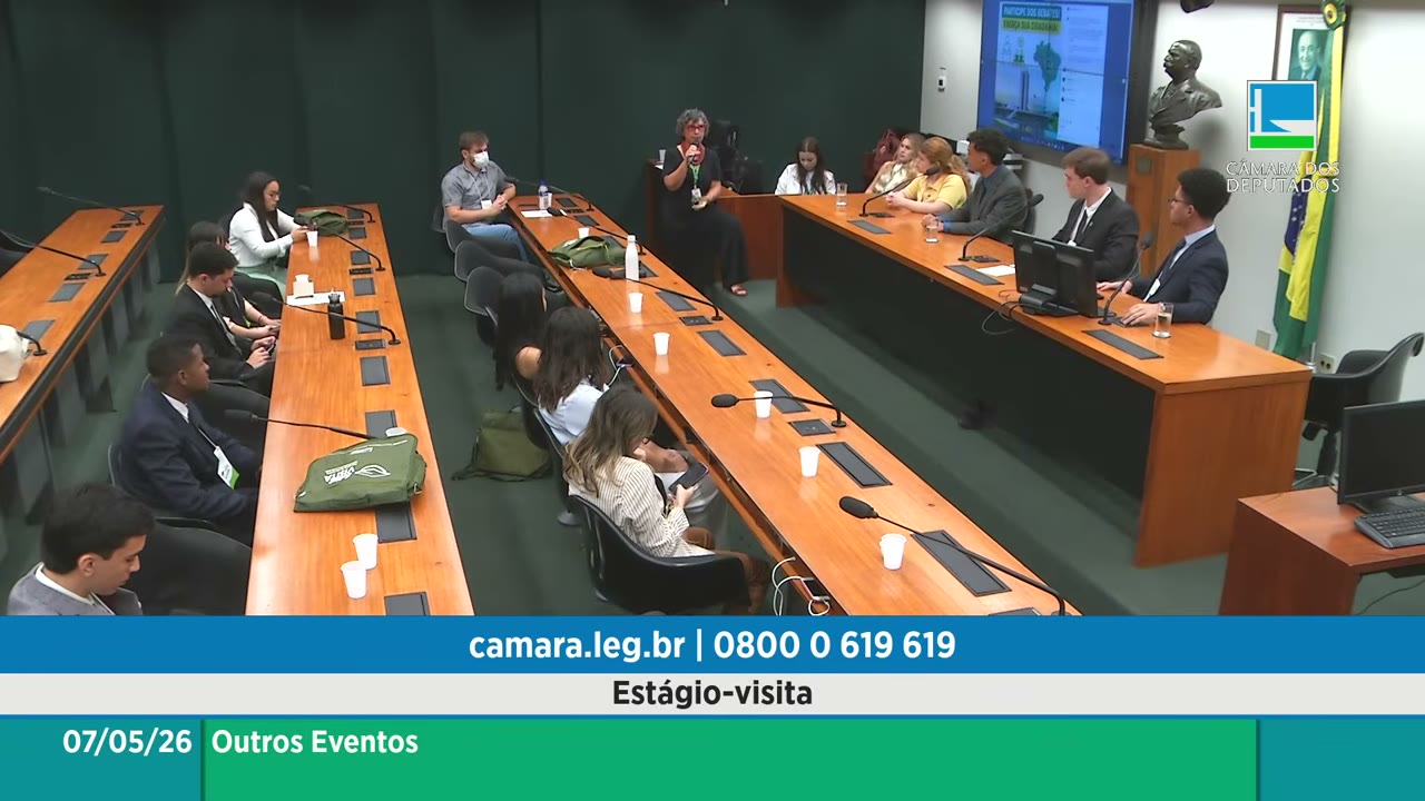 Vídeo do evento em 1:05:26