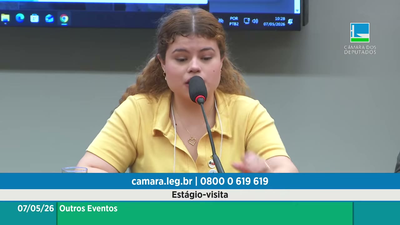 Vídeo do evento em 1:08:42