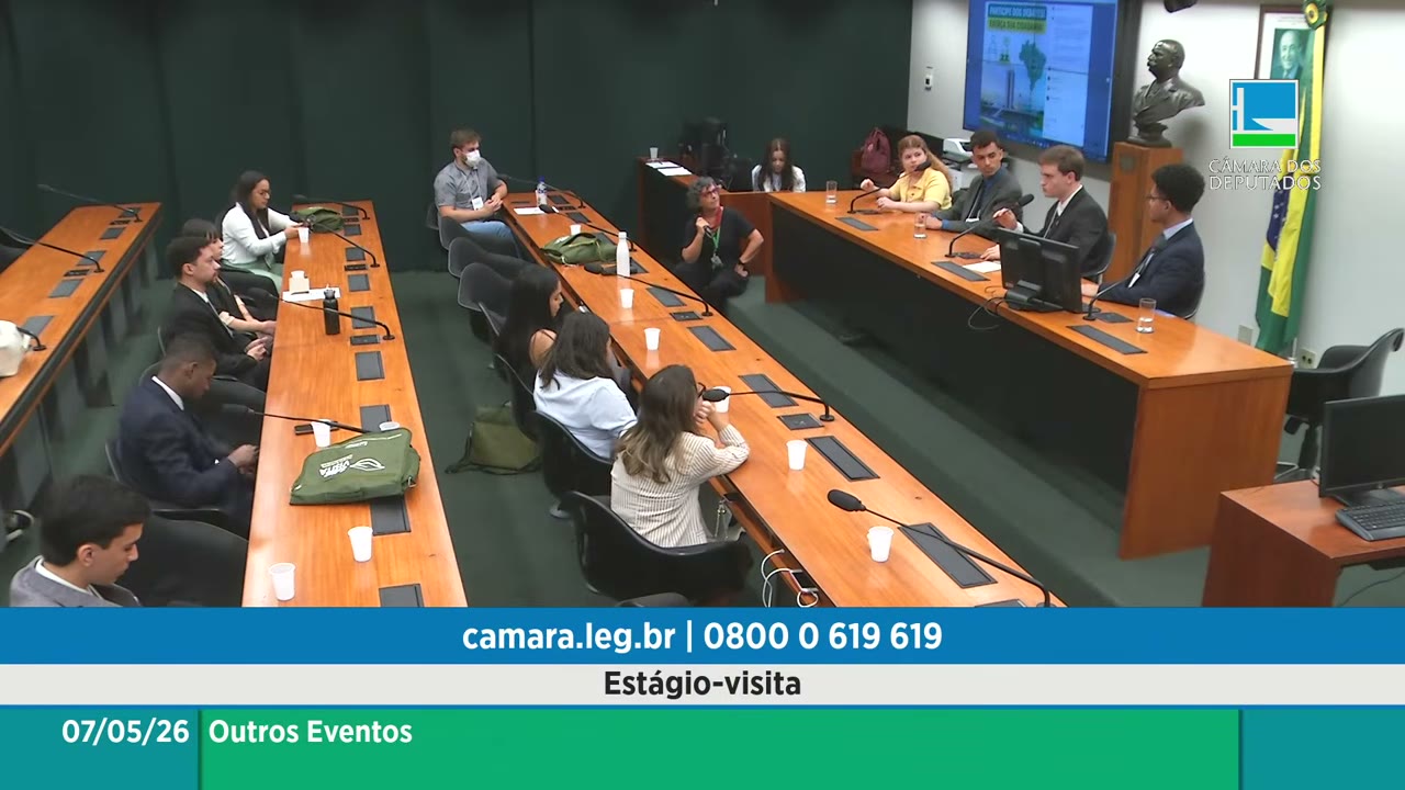 Vídeo do evento em 1:10:16