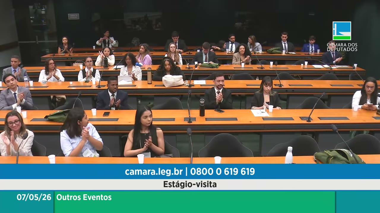 Vídeo do evento em 1:11:32