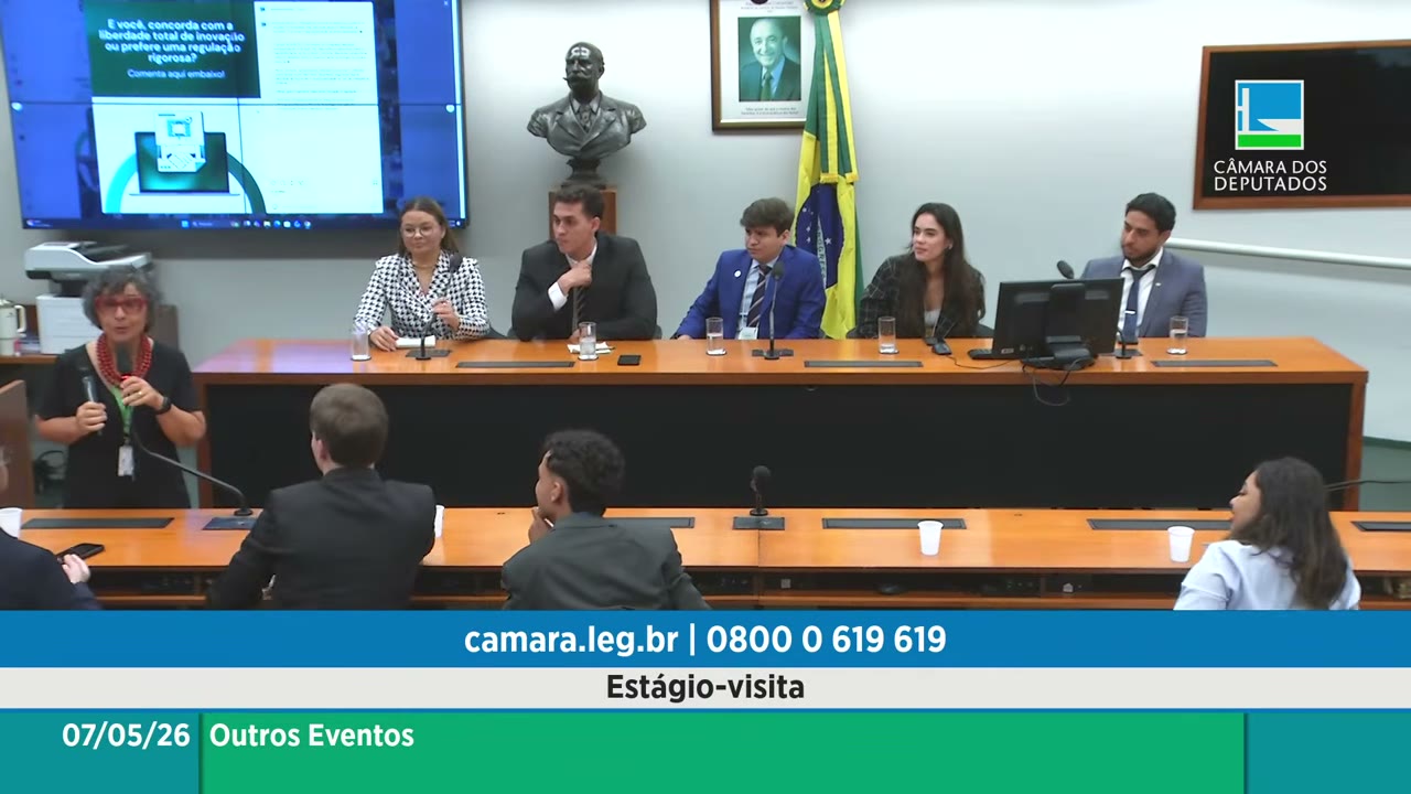 Vídeo do evento em 1:30:55