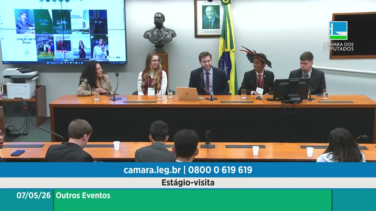 Vídeo do evento em 1:35:00