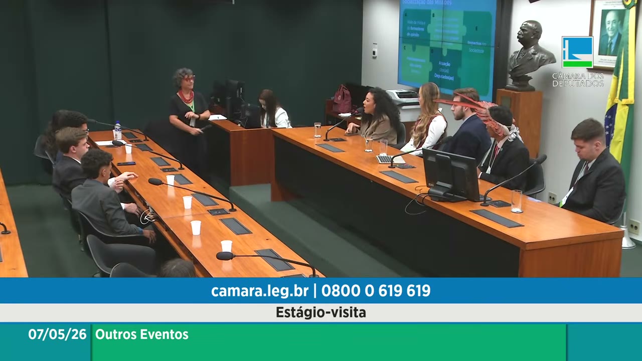 Vídeo do evento em 1:57:03