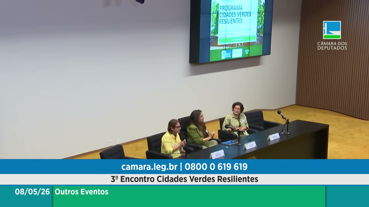 Vídeo do evento em 1:09:29