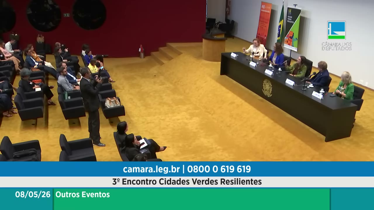Vídeo do evento em 1:48:46