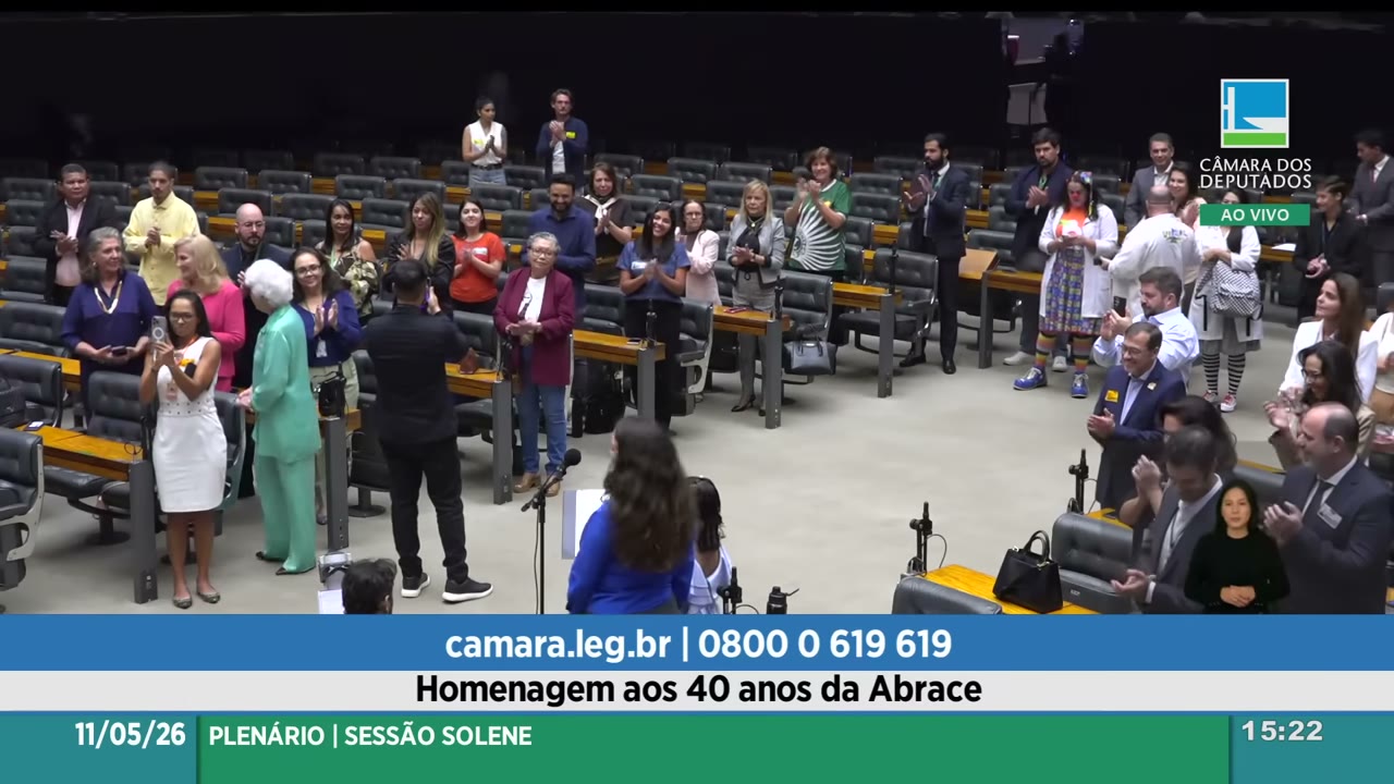 Vídeo do evento em 8:13