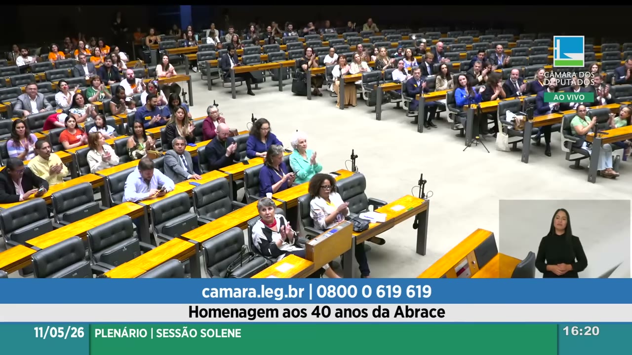 Vídeo do evento em 1:05:41