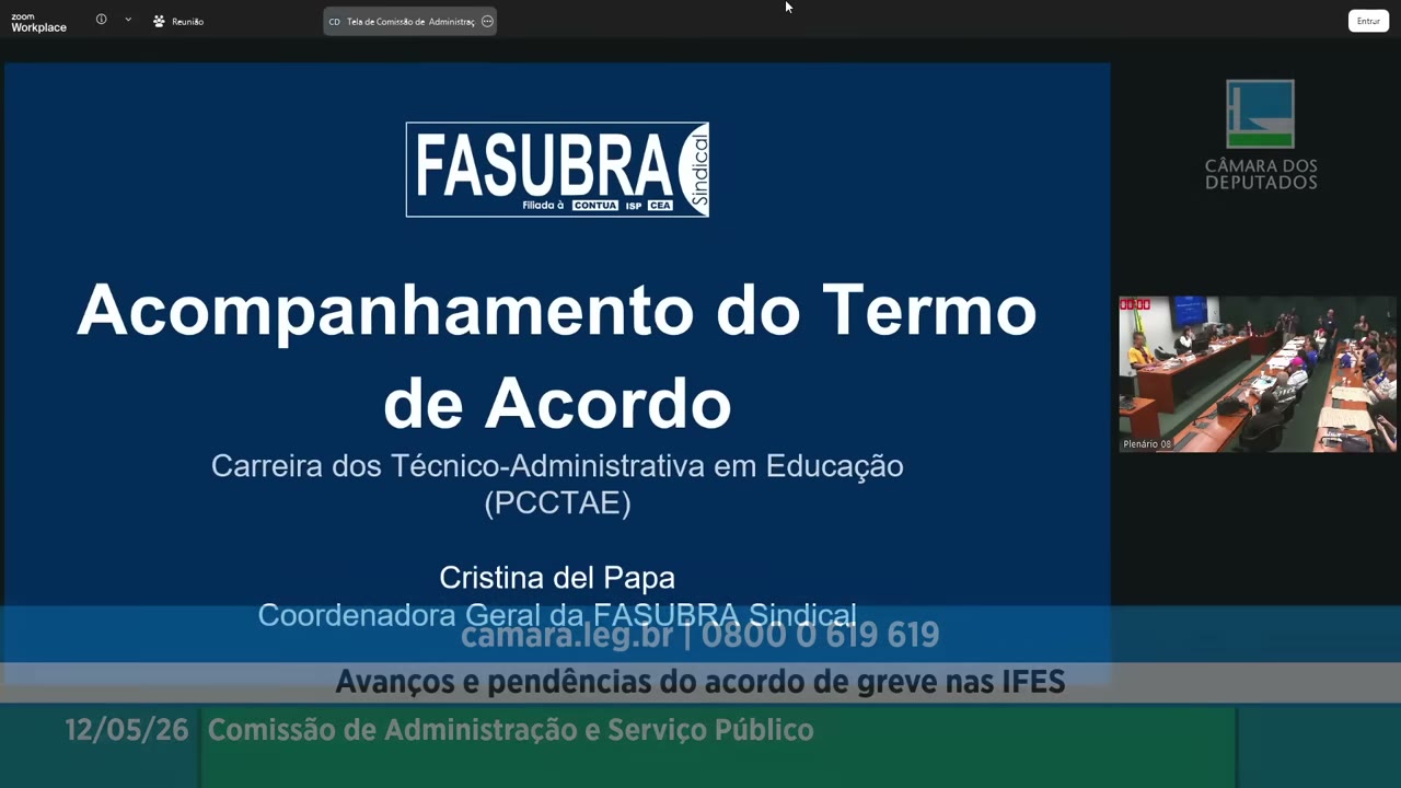 Vídeo do evento em 16:54