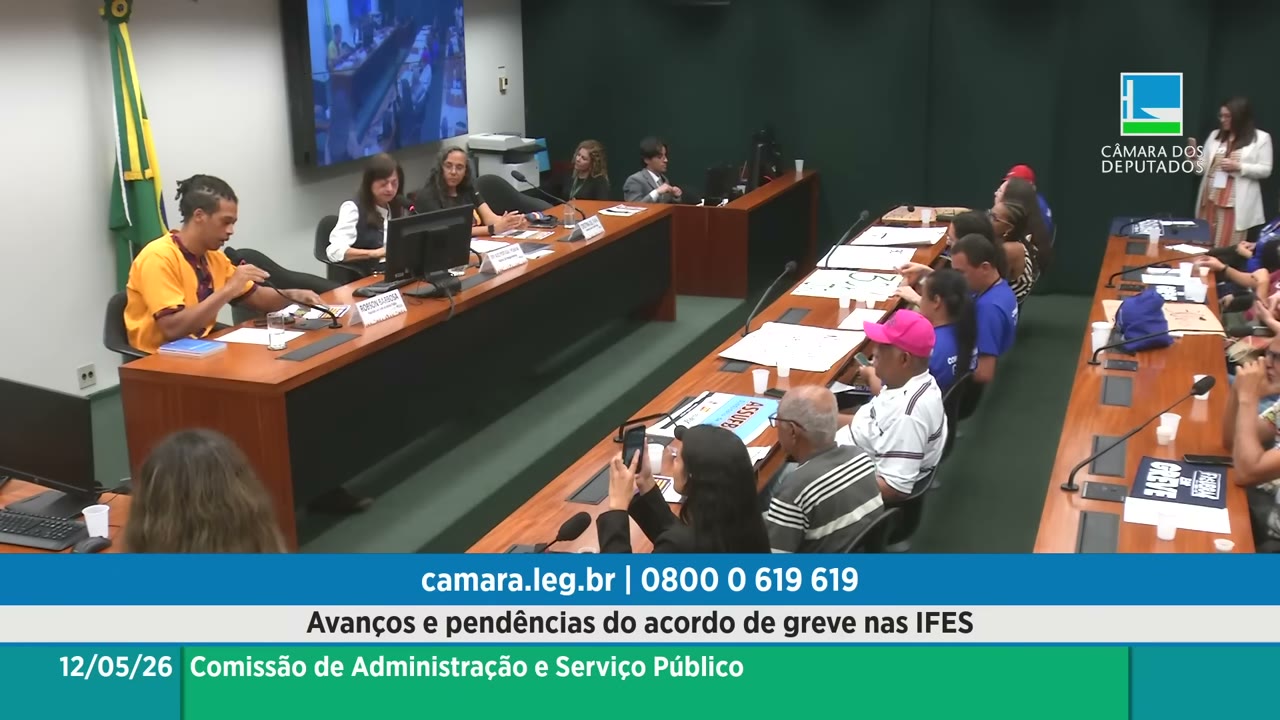 Vídeo do evento em 1:12:32