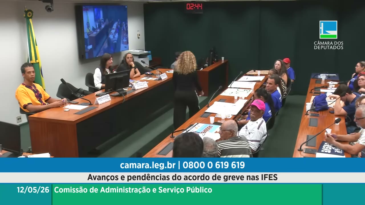 Vídeo do evento em 1:29:35