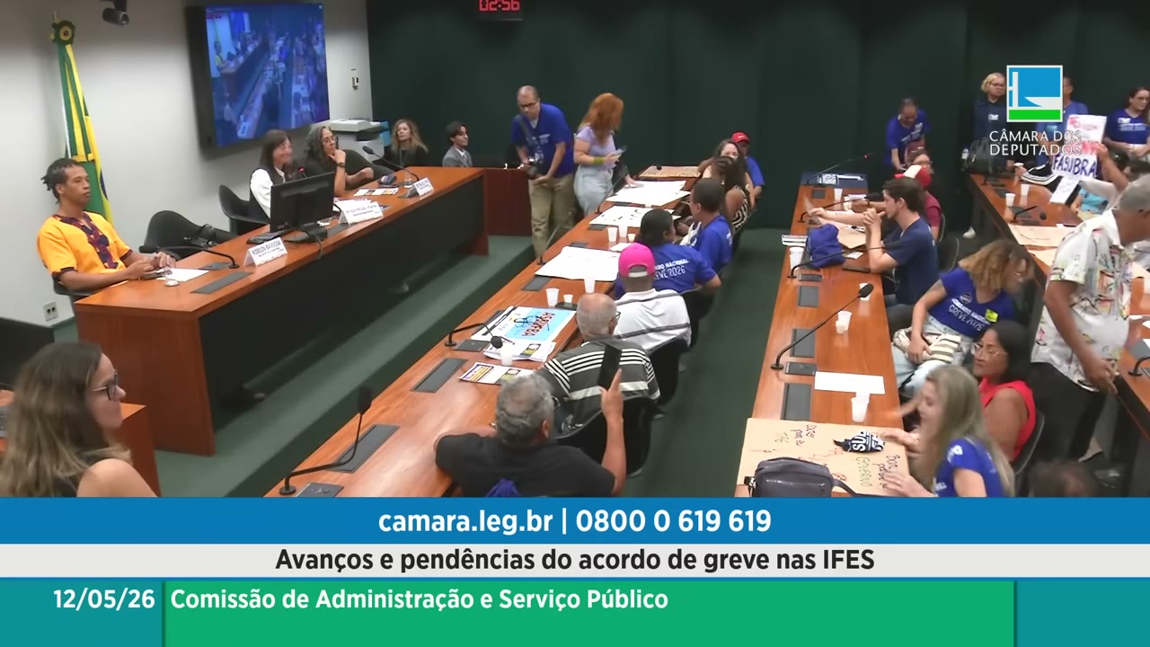 Vídeo do evento em 1:42:30