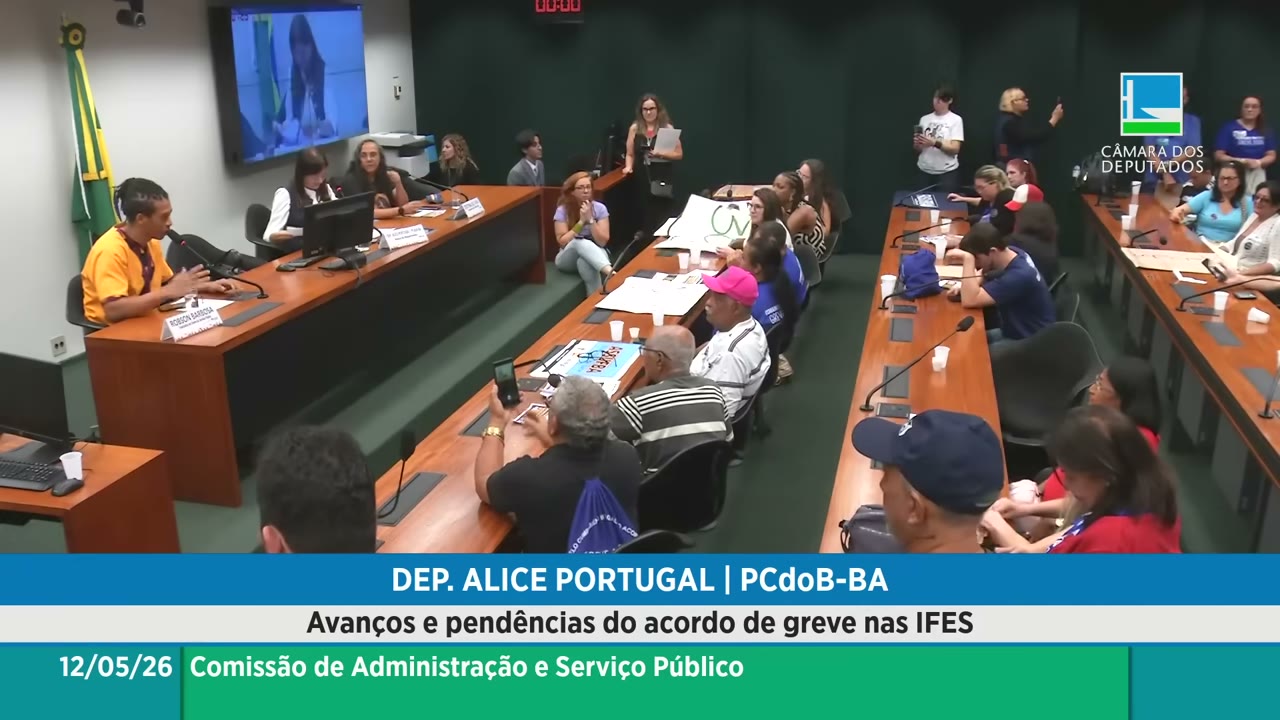 Vídeo do evento em 1:47:25