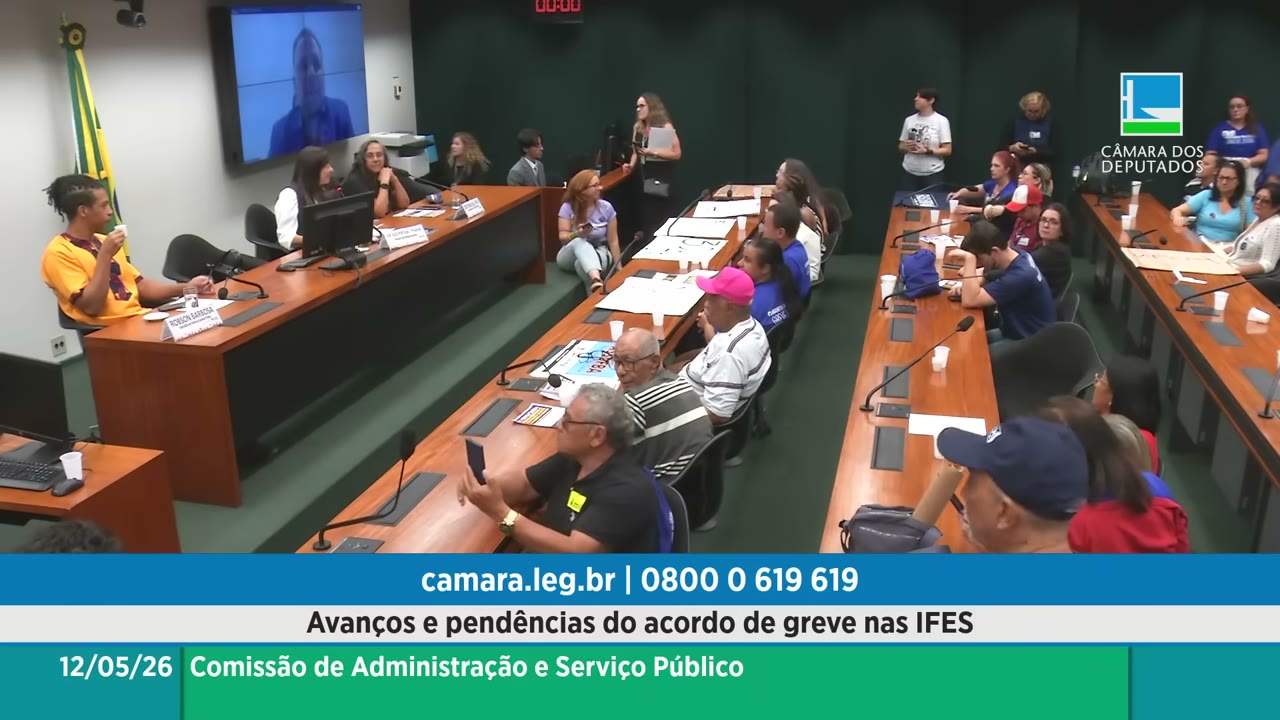 Vídeo do evento em 1:47:47