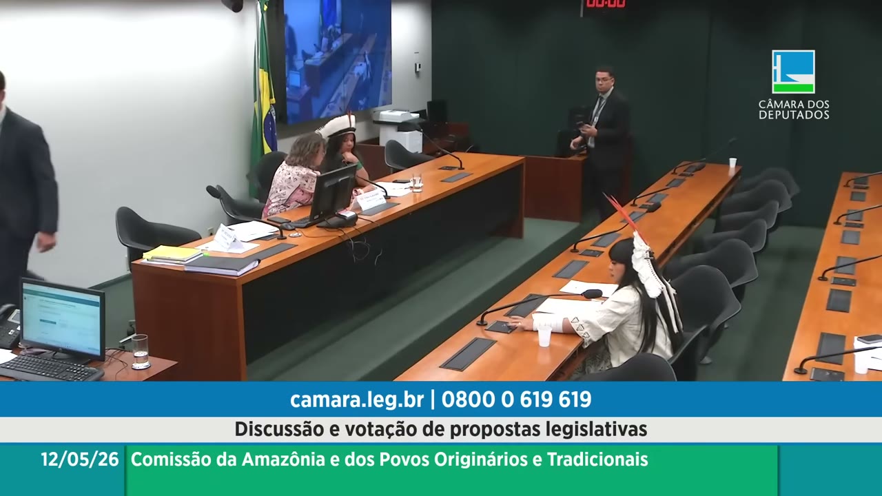 Vídeo do evento em 8:35